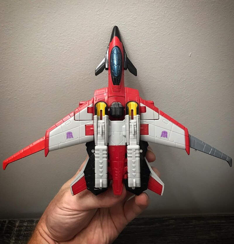 Transformers Legacy Armada Starscream In Hand Images Design Notes